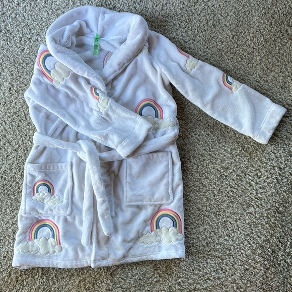 Honeydew Cozy Rainbow Short Robe - Picture 1 of 2
